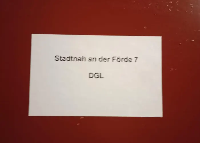 Stadtnah An Der Foerde 7 Dg L